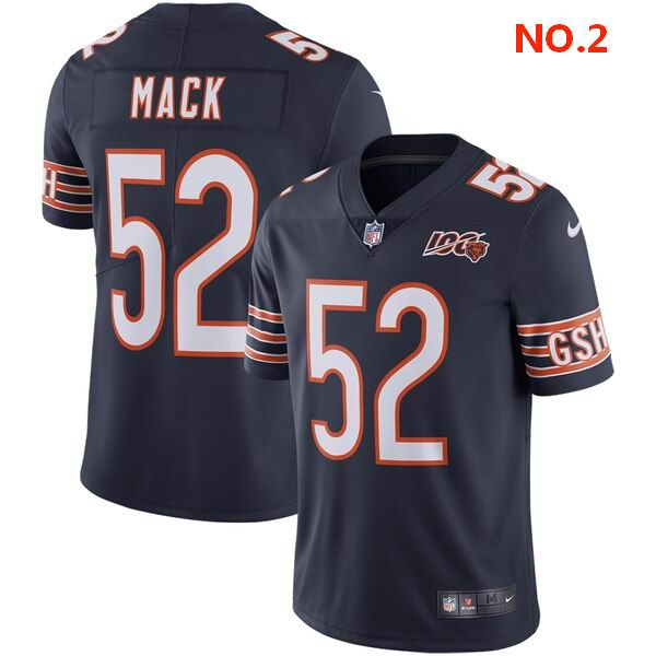 Men's Chicago Bears #52 Khalil Mack Nike Jerseys-2